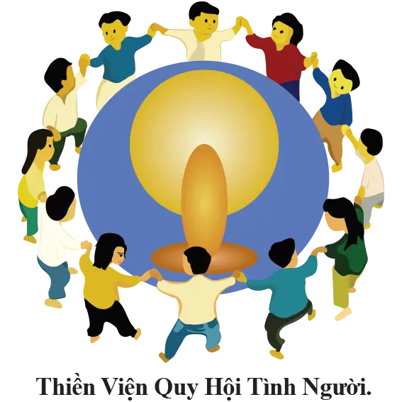 Thiền Viện Quy Hội Tình Người Logo
